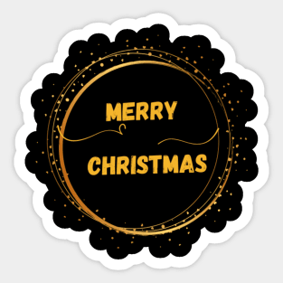 merry Christmas Sticker